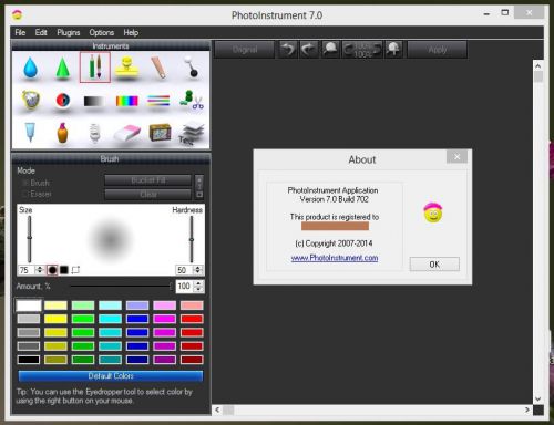 نرم افزار منحصر بفرد ویرایش و روتوش تصاویر Photoinstrument v7