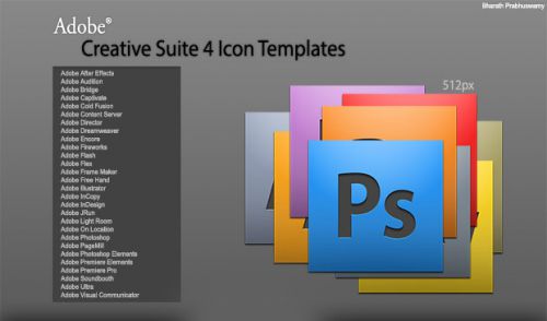 دانلود مجموعه آیکن های شرکت ADOBE