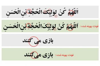 دانلود فونت استاندارد و بهینه شده فارسی