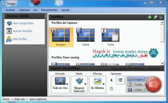 دانلود Techsmith SnagIt v11.1.0.248 - نرم افزار تهیه عکس و فیلم از صفحه نمایش
