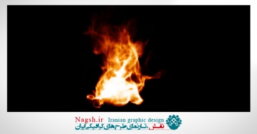 دانلود ویدئو کلیپ شعله آتش